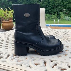 Women’s Size 7 Harley-Davidson Leather Boots